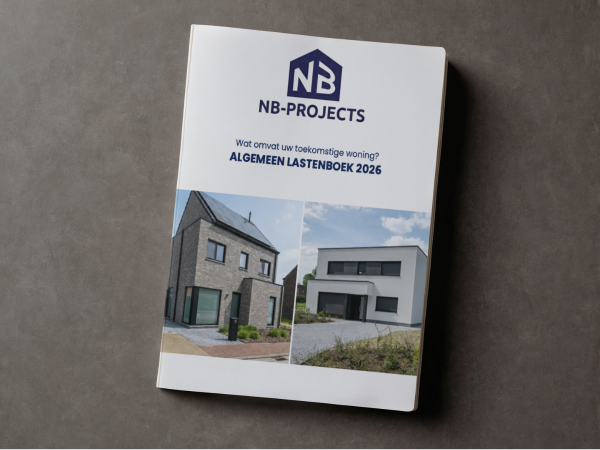Gedetailleerd lastenboek dat duidelijk toont wat inbegrepen is bij de bouw van een woning